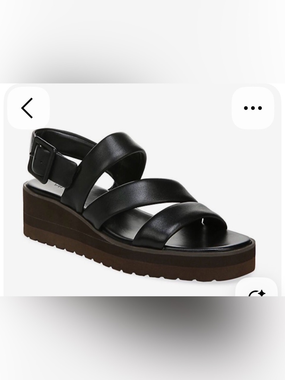 Vince Strappy Platform Sandal